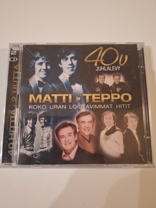 Matti & Teppo-40-V Juhlalevy (2-CD)