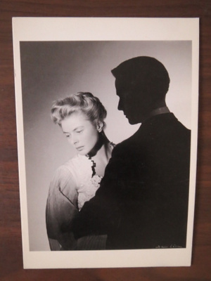 Sam Levin: Ingrid Bergman et Mel Ferrer valokuvakortti