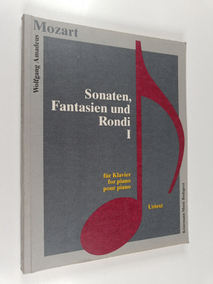W. A. Mozart : Sonaten, fantasien und rondi I : Fur Klavi...