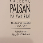 Kalervo Palsan Päiväkirjat 1962 - 1987 - pikkukuva 4