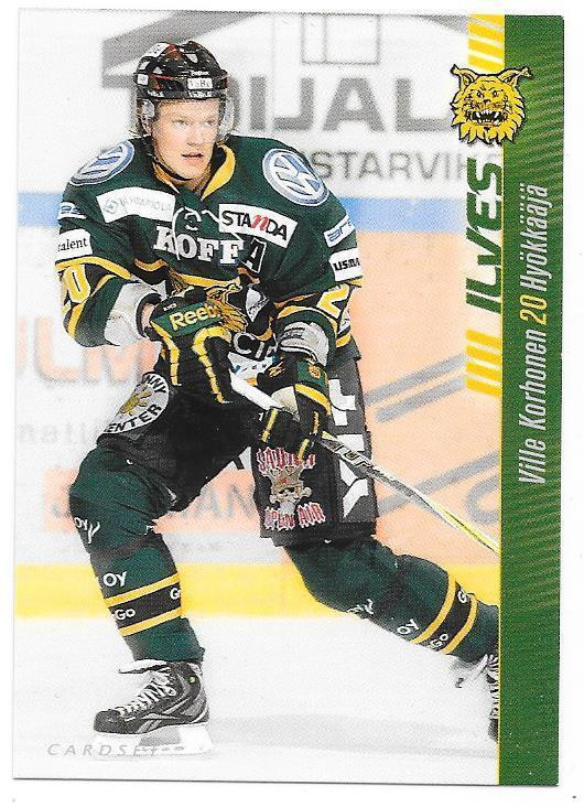 2012-13 CardSet #211 Ville Korhonen Ilves