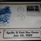 First Man On The Moon FDC alkup.pakkauksessa - pikkukuva 1