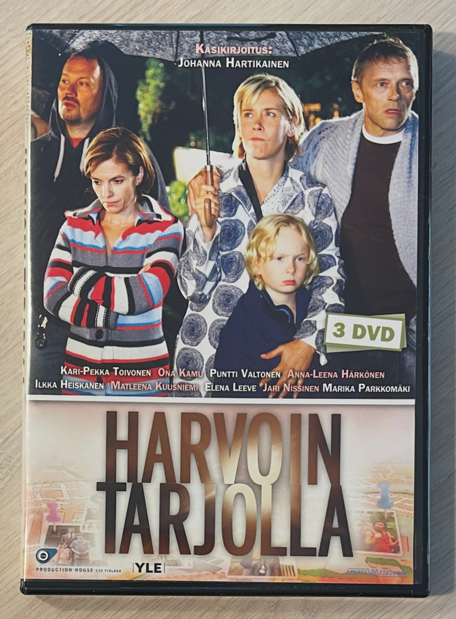 Harvoin tarjolla (2008) koko tv-sarja (3DVD)