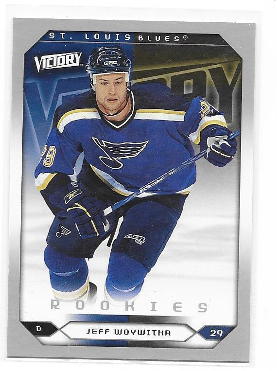 2005-06 Upper Deck Victory #257 Jeff Woywitka St Louis RC