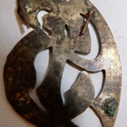VANHA Monogrammi AS Hopeaa KOMEA - pikkukuva 2