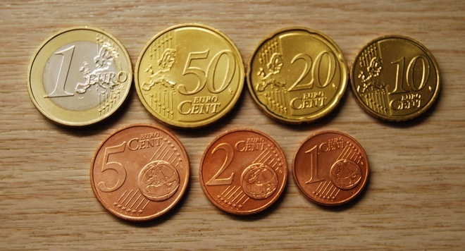 Latvian eurokolikot 1c-1e , 7 kolikkoa UNC