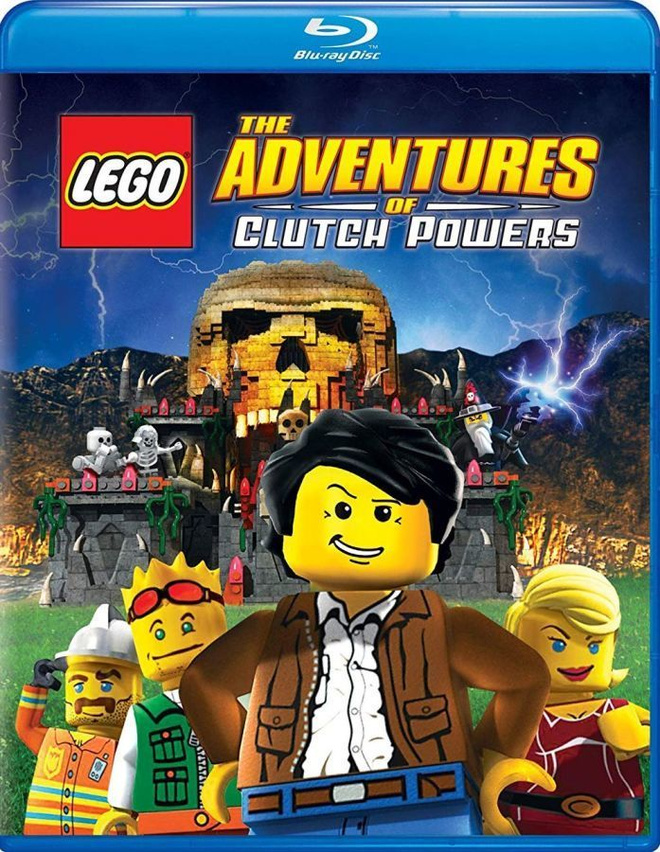 Lego :  The Adventures of Clutch Powers  -   (Blu-ray)