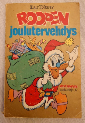 Aku Ankan Taskukirja 17 Roopen joulutervehdys (1. painos?)