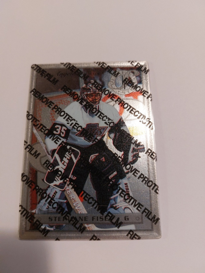 1996-97 Leaf Preferred Steel #15 Stephane Fiset