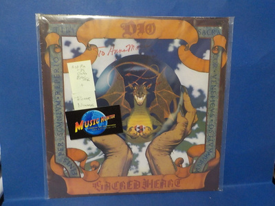 DIO - SACRED HEART EX+/EX LP + NIMMARI