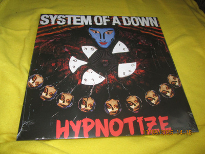 System Of A Down: Hypnotize LP - Avaamaton uusi vinyyli