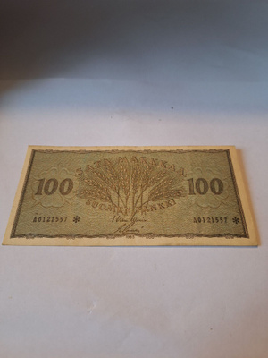 100mk seteli 1955 tähti