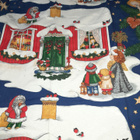 1 kpl jouluverho 135x145cm - pikkukuva 1