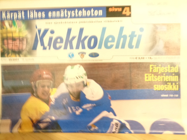 Kiekkolehti Nro 20/201 (18.11)