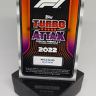 Nicholas Latifi, Limited Edition Gold - F1 Turbo Attax 2022 - pikkukuva 2