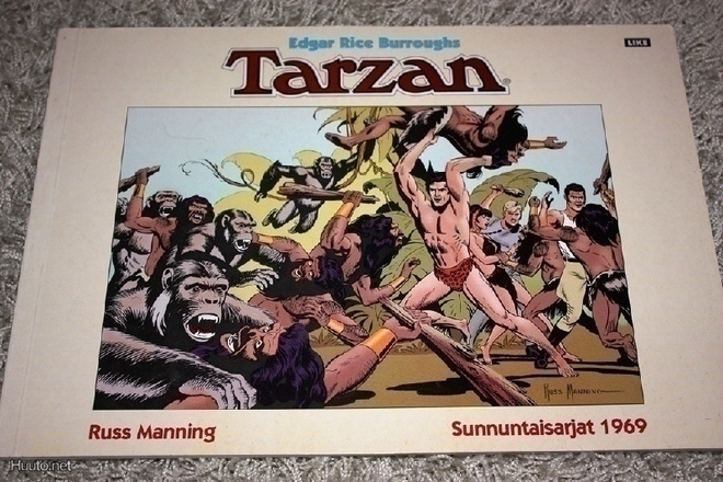 Tarzan – Sunnuntaisarjat 1969 (Russ Manning)