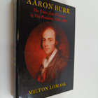 Milton Lomask : Aaron Burr : the years from princeton to ... - pikkukuva 1