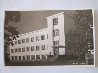 VANHA Postikortti Kemi Lappi 1950-l Alkup.Mallikappale