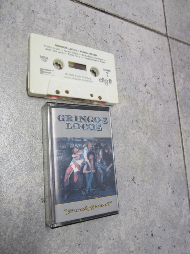 Gringos Locos - Punch Drunk C-kasetti
