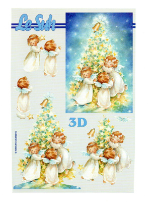 3D °°ENKELIT JA TÄHTIKUUSI°° /Le Suh
