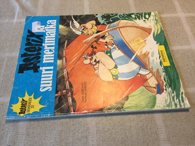 ASTERIX JA SUURI MERIMATKA 1 PAINOS