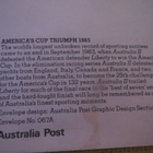 Australia FDC - America's Cup Triumph 1983 - pikkukuva 5