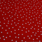 Jouluverho 185 cm x 145 cm - sydänkuosi - pikkukuva 3