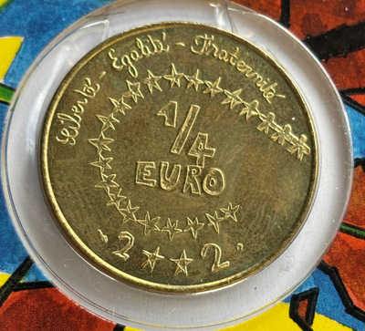 1/4 euro 2002 - Juhlaraha - Ranska