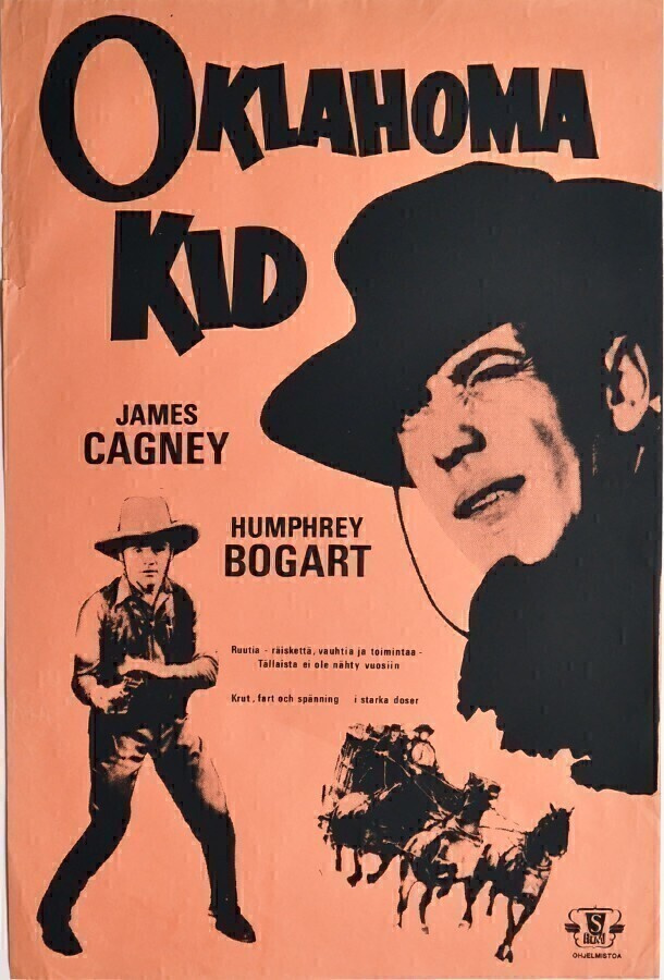 Elokuvajuliste: Oklahoma Kid (Humphrey Bogart)