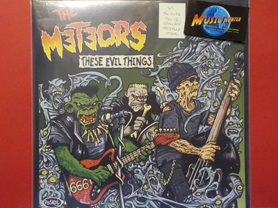 THE METEORS - THESE EVIL THINGS - FIN 2022 UUSI LP