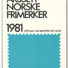 v. 1981 Norja-vuosilajitelma - pikkukuva 1