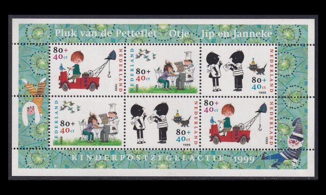 Alankomaat 1750BL62 ** Voor het Kind lastenkirjahahmoja (199