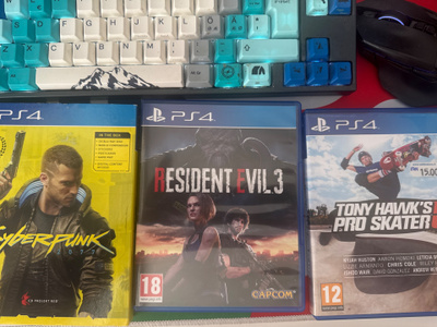 PS4 pelejä 3kpl