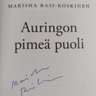 Marisha Rasi-Koskinen : Auringon pimeä puoli (signeerattu) - pikkukuva 3