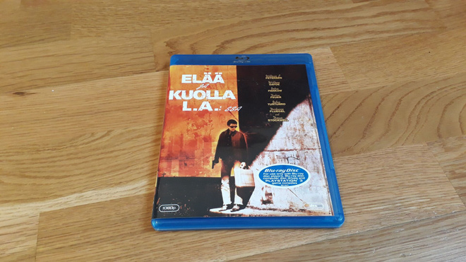 Elää ja kuolla L.A:ssa Blu-ray Suomijulkaisu