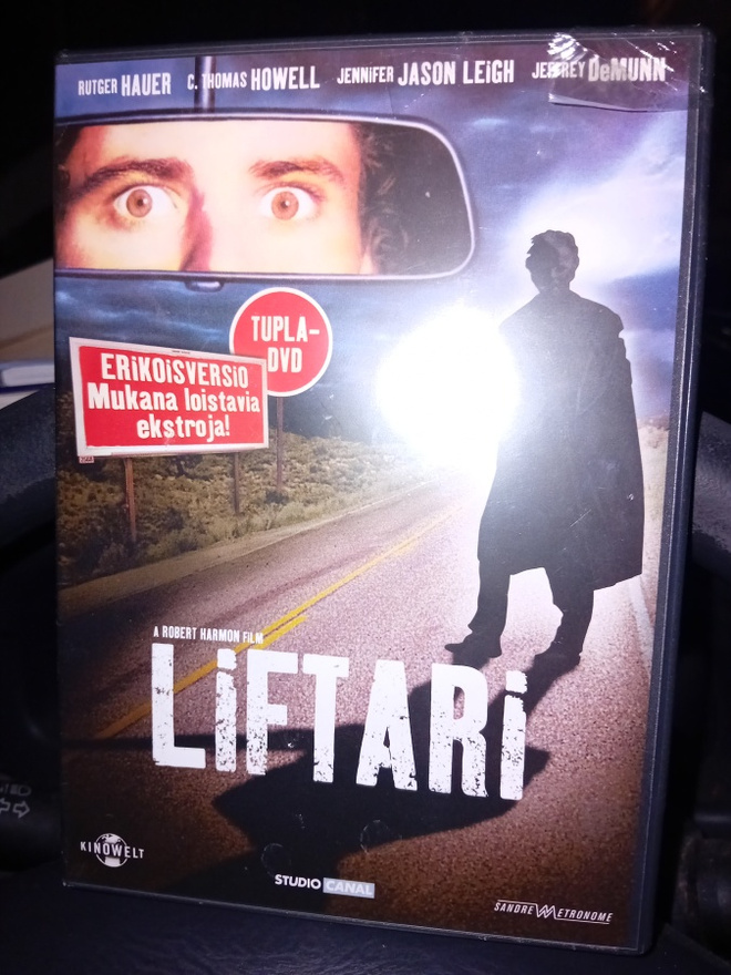 2dvd Liftari ( Rutger Hauer )  UUSI ( SIS POSTIKULU  )