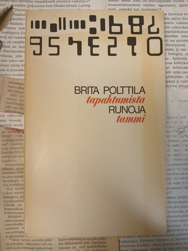 Brita Polttila - Tapahtumista: runoja (nid.)