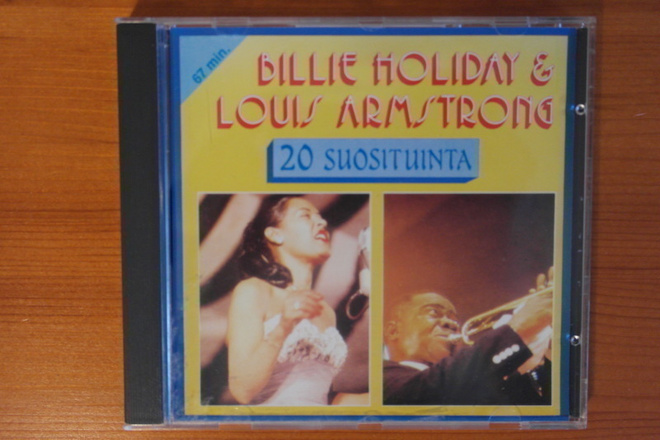 Billie Holiday & Louis Armstrong CD.