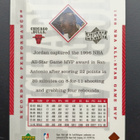 1999 Upper Deck #65 All Stars Michael Jordan - pikkukuva 2