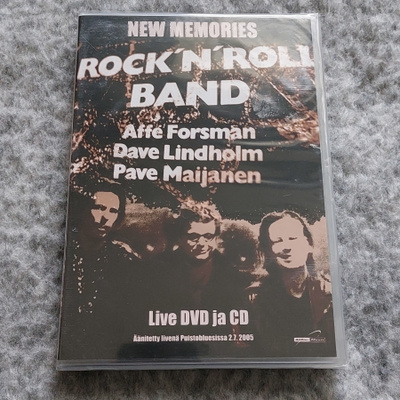 CD ja live DVD Rock'n'roll Band - New Memories - UUSI
