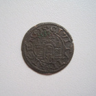 RIGA SHILLING 1575 RIGENSIS,CIVITATI,ARGENTEA.  126 - pikkukuva 1