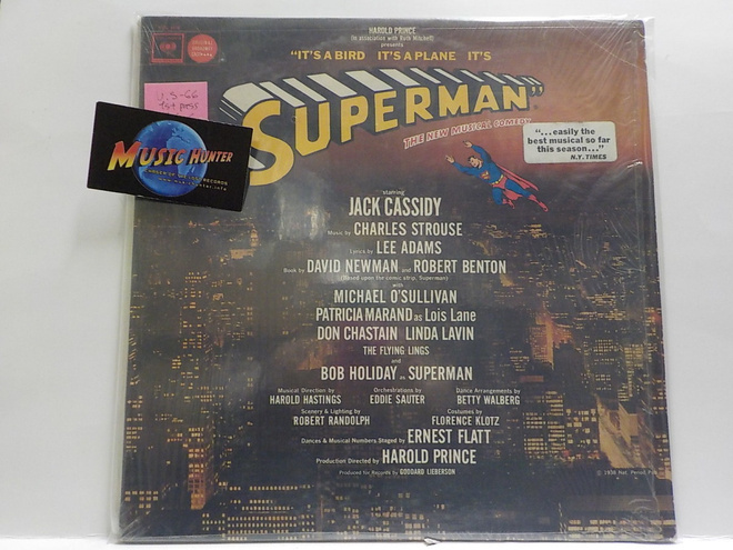 OCR - SUPERMAN -66 1ST USA PRESS EX-/EX+ LP