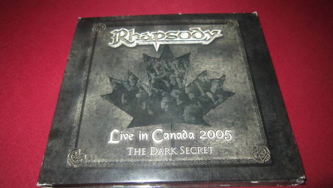 Rhapsody – Live In Canada 2005 - The Dark Secret digi
