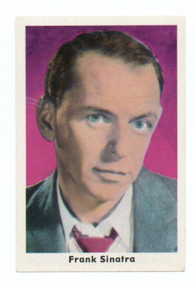 Hellas Purkkakuva Filmitähti-sarja n:o 76 FRANK SINATRA