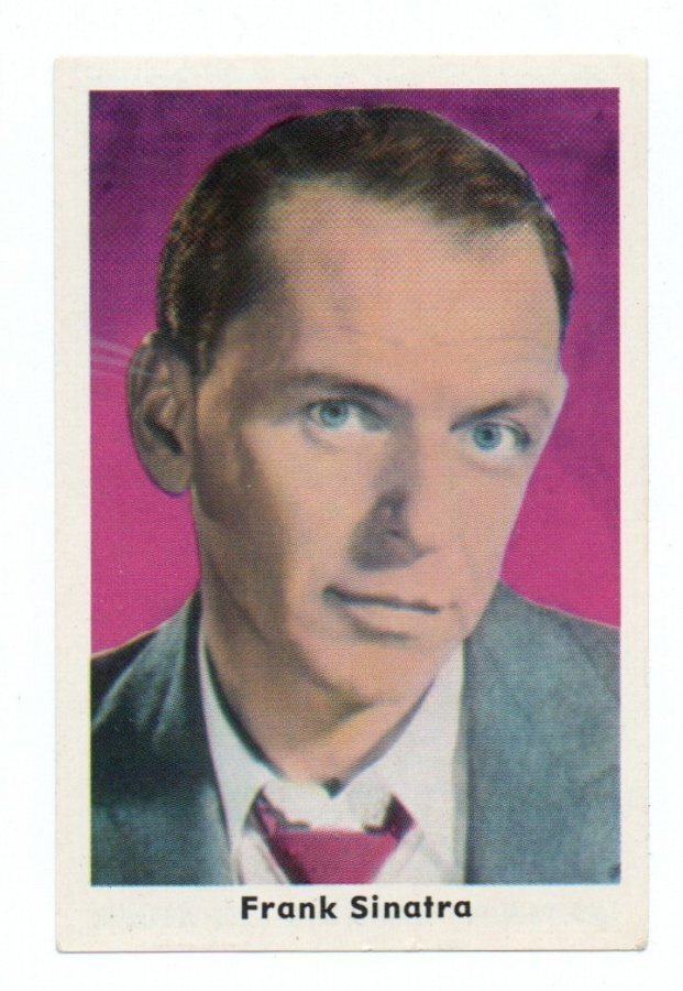 Hellas Purkkakuva Filmitähti-sarja n:o 76 FRANK SINATRA