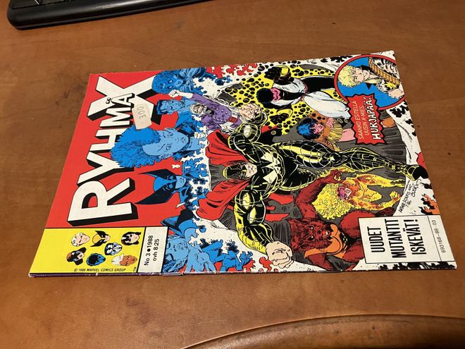 MARVEL RYHMÄ-X 3/1988 HYVÄ