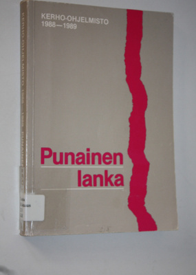 Timo (toim.) Nerkko : Punainen lanka : kerho-ohjelmisto y...