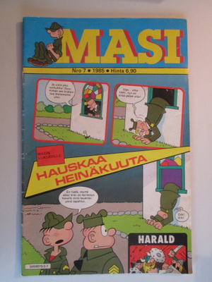 MASI HUUMORIPITOINEN SARJAKUVALEHTI 7 /1985