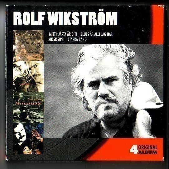 cd, Rolf (Roffe) Wikström: 4 original album [blues, rock]