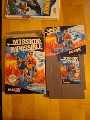 NES Mission Impossible CIB pal b Scn
